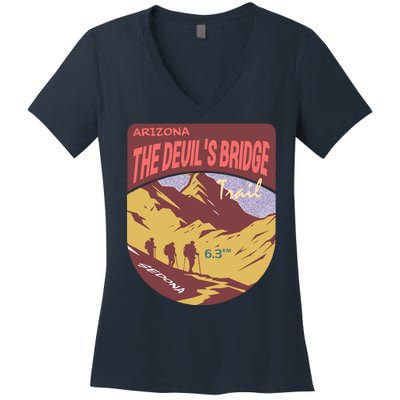 Devils Bridge Arizona Women's V-Neck T-Shirt