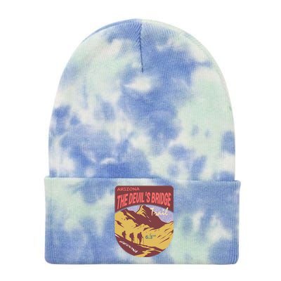 Devils Bridge Arizona Tie Dye 12in Knit Beanie