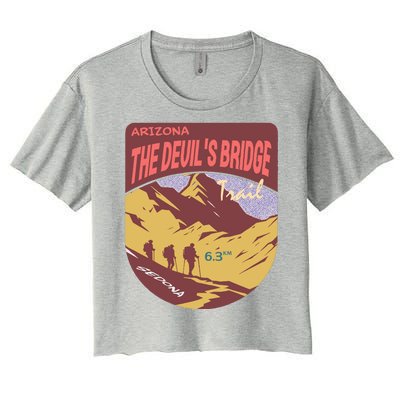 Devils Bridge Arizona Women's Crop Top Tee