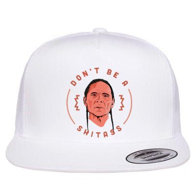 DonT Be A Shitass Native America Flat Bill Trucker Hat