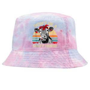 Don’t Be A Salty Heifer Tee Cows Lover Tie-Dyed Bucket Hat