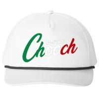 Dont Be A Chooch Snapback Five-Panel Rope Hat