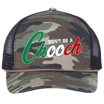 Dont Be A Chooch Retro Rope Trucker Hat Cap