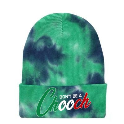 Dont Be A Chooch Tie Dye 12in Knit Beanie