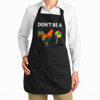 Dont Be A Cock Sucker Sarcastic Funny Humor Irony Jersey Apron