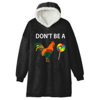 Dont Be A Cock Sucker Sarcastic Funny Humor Irony Jersey Hooded Wearable Blanket