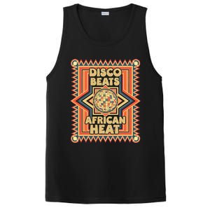 Disco Beats African Heat Retro 1970s Soul Music PosiCharge Competitor Tank