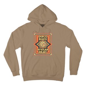 Disco Beats African Heat Retro 1970s Soul Music Hoodie