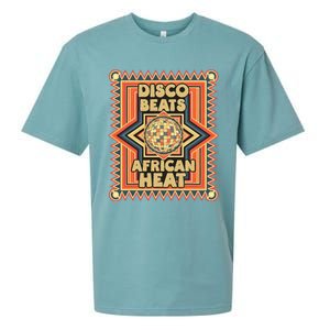 Disco Beats African Heat Retro 1970s Soul Music Sueded Cloud Jersey T-Shirt