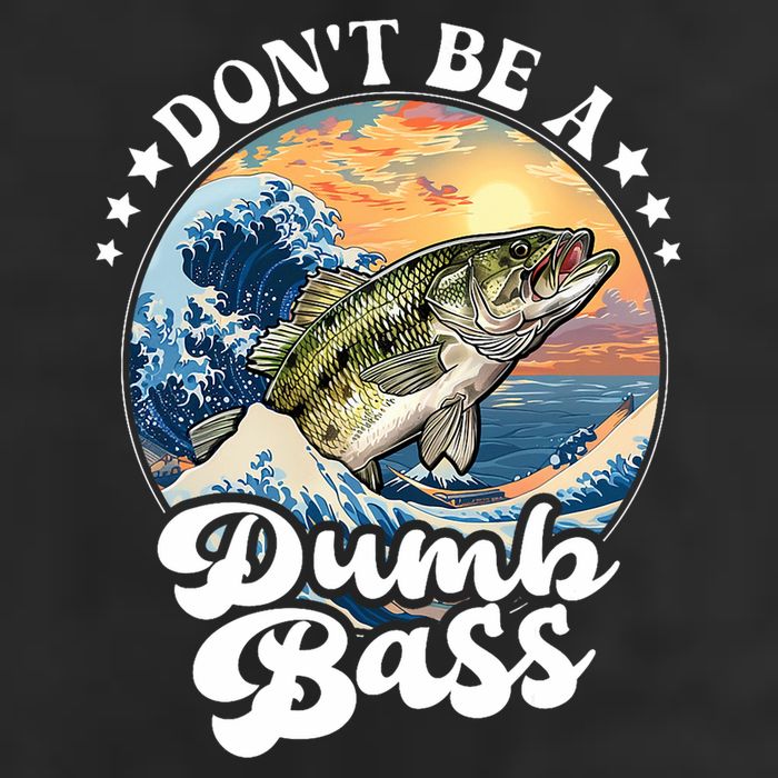 DonT Be A Dumb Bass Golf Towel