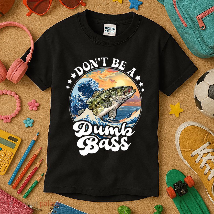 DonT Be A Dumb Bass Kids T-Shirt