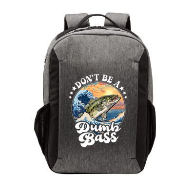 DonT Be A Dumb Bass Vector Backpack
