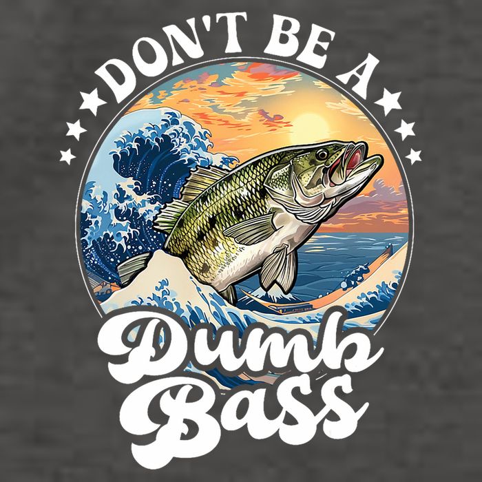 DonT Be A Dumb Bass Vector Backpack
