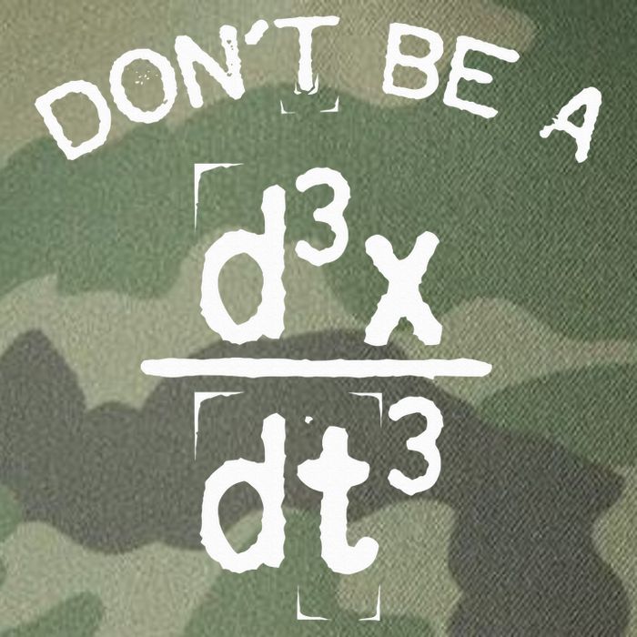 DonT Be A Jerk Funny Nerdy Math Physics Joke Pun Legacy Tie Dye Trucker Hat