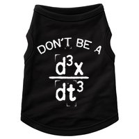 DonT Be A Jerk Funny Nerdy Math Physics Joke Pun Doggie Tank