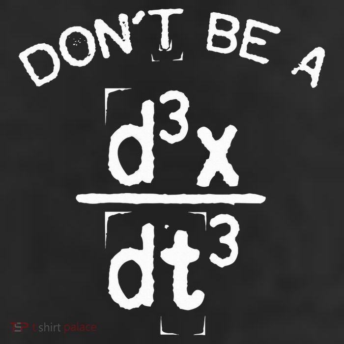 DonT Be A Jerk Funny Nerdy Math Physics Joke Pun Adult Drive Performance Visor