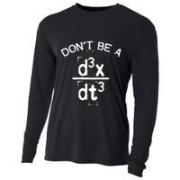 DonT Be A Jerk Funny Nerdy Math Physics Joke Pun Cooling Performance Long Sleeve Crew