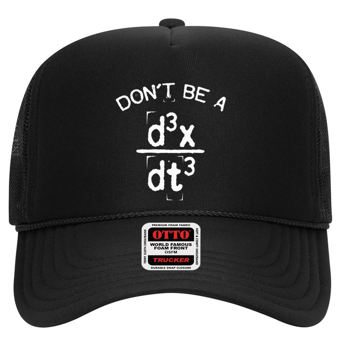 DonT Be A Jerk Funny Nerdy Math Physics Joke Pun Trucker Hat