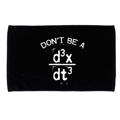DonT Be A Jerk Funny Nerdy Math Physics Joke Pun Microfiber Hand Towel
