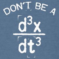 DonT Be A Jerk Funny Nerdy Math Physics Joke Pun Garment-Dyed Sweatshirt