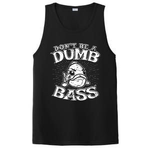 DonT Be A Dumb Bass Funny Largemouth Bass Fishing PosiCharge Competitor Tank