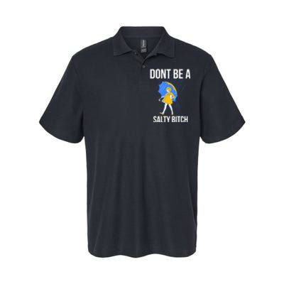 Dont Be a Salty Softstyle Adult Sport Polo