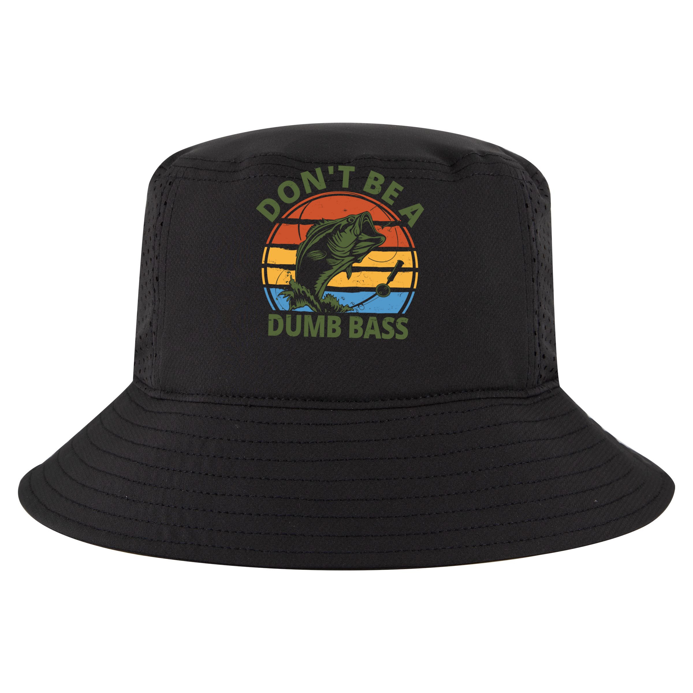 Dont Be A Dumb Bass Funny Fishing Apron