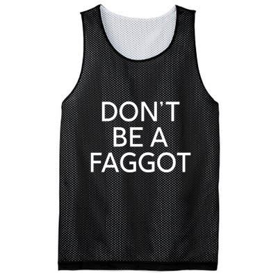 DonT Be A Faggot Mesh Reversible Basketball Jersey Tank