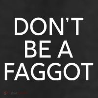 DonT Be A Faggot Golf Towel