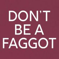 DonT Be A Faggot 16oz Travel Tumbler