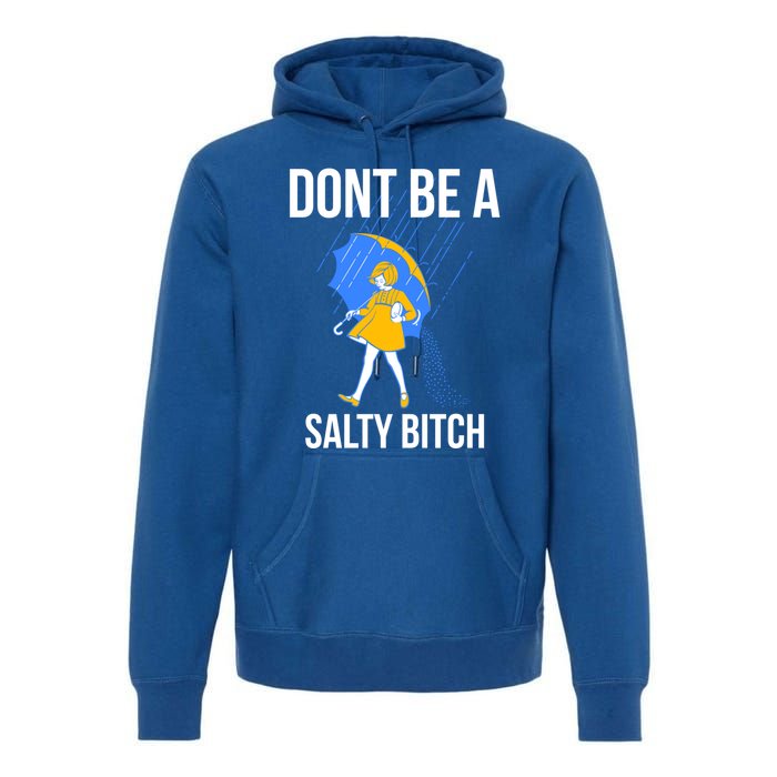 Dont Be A Salty Gift Premium Hoodie