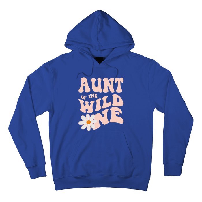 Daisy Birthday Aunt Wild One Boho 1st Birthday Matching Tee Gift Hoodie