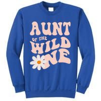 Daisy Birthday Aunt Wild One Boho 1st Birthday Matching Tee Gift Sweatshirt