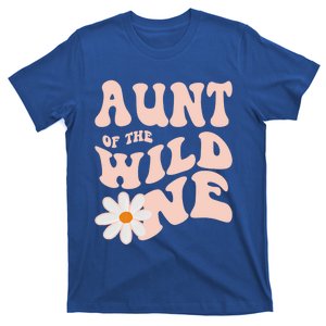 Daisy Birthday Aunt Wild One Boho 1st Birthday Matching Tee Gift T-Shirt