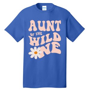 Daisy Birthday Aunt Wild One Boho 1st Birthday Matching Tee Gift Tall T-Shirt