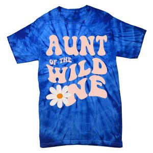 Daisy Birthday Aunt Wild One Boho 1st Birthday Matching Tee Gift Tie-Dye T-Shirt