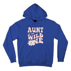 Daisy Birthday Aunt Wild One Boho 1st Birthday Matching Tee Gift Tall Hoodie