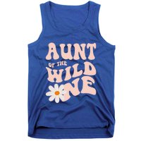 Daisy Birthday Aunt Wild One Boho 1st Birthday Matching Tee Gift Tank Top