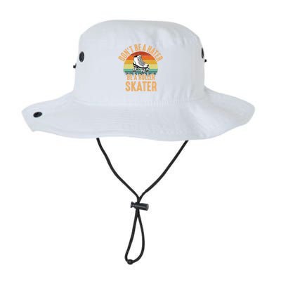 Don't Be A Hater Be A Roller Skater Roller Skate Great Gift Legacy Cool Fit Booney Bucket Hat