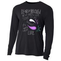 Dearly Beloved Are We Gathered Here Today To Get Through Cooling Performance Long Sleeve Crew