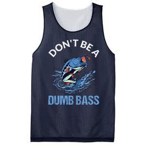 DonT Be A Dumb Bass Mesh Reversible Basketball Jersey Tank