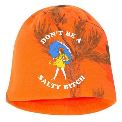 DonT Be A Salty Bitch Kati - Camo Knit Beanie