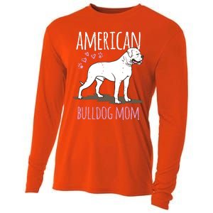 Dog Breed American Bulldog Mama Bulldog Cooling Performance Long Sleeve Crew