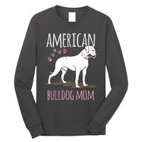 Dog Breed American Bulldog Mama Bulldog Long Sleeve Shirt