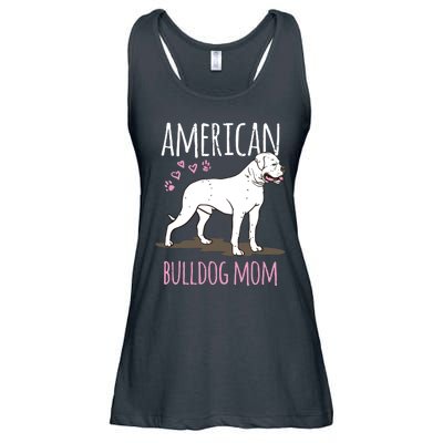 Dog Breed American Bulldog Mama Bulldog Ladies Essential Flowy Tank