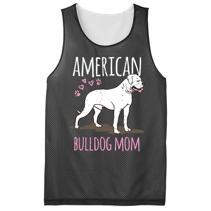 Dog Breed American Bulldog Mama Bulldog Mesh Reversible Basketball Jersey Tank