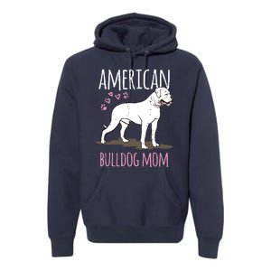 Dog Breed American Bulldog Mama Bulldog Premium Hoodie