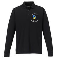 DonT Be A Salty Bitch Performance Long Sleeve Polo