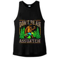 Dont Be An Assquatch Ladies PosiCharge Tri-Blend Wicking Tank
