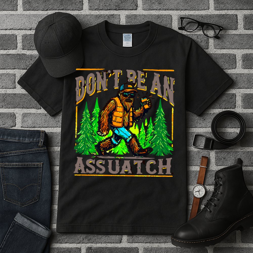 Dont Be An Assquatch Tall T-Shirt
